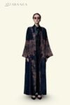 Brown Velvet Abaya
